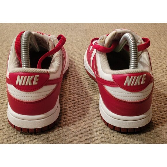 Nike Dunk Low Next Nature White Gym Red Women's - DN1431-101 Size 6 - Picture 2 of 14